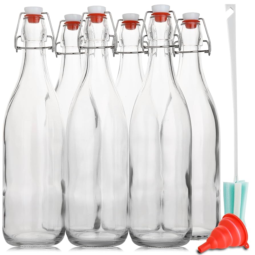 Supreme SWING TOP BOTTLE ガラス ボトル 1ℓ 2セット Supreme Swing Top 1.0L Bottle (Set of 2) Clear